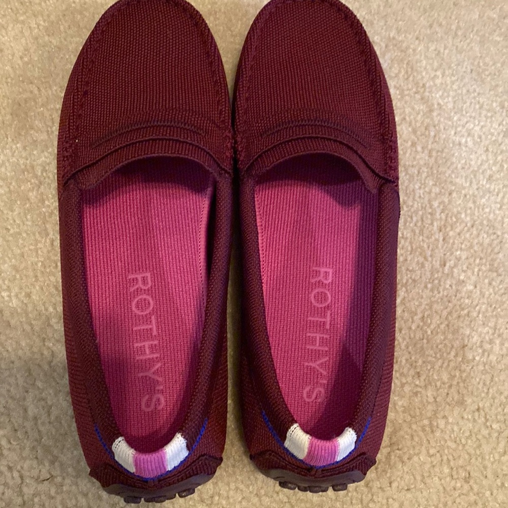 Rothys driving loafers 9.5 new